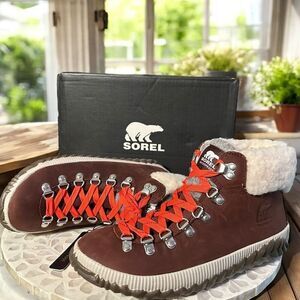 SOREL Insulated Winter Snow Out N About Plus Conquest Boot NWT
